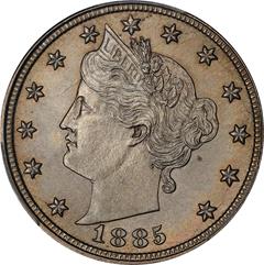Picture of 1885 LIBERTY 5C MS67 