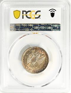 Picture of 1859-S LIBERTY SEATED 25C, NO MOTTO AU58 