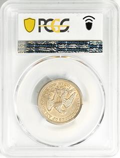 Picture of 1861-S LIBERTY SEATED 25C, NO MOTTO AU58 