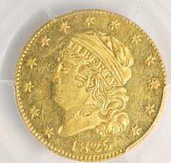 Picture of 1825/4/1 CAPPED BUST $5 MS61 