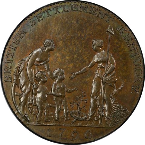 1796 MYDDELTON TOKEN
