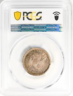 Picture of 1858-S LIBERTY SEATED 25C, NO MOTTO AU58 