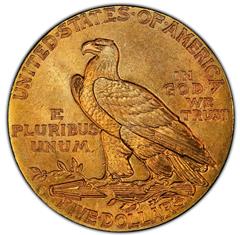 Picture of 1910-S INDIAN HEAD $5 MS64+ 