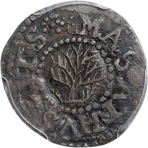 1652 OAK TREE 3 PENCE