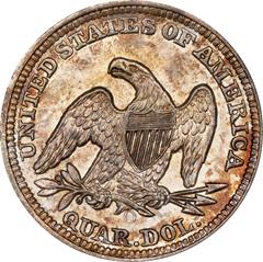Picture of 1857-O LIBERTY SEATED 25C, NO MOTTO MS64 