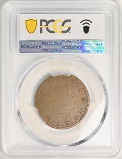 Picture of 1737 HIGLEY 3 HAMMERS, CONNECTICVT 3P VF20 Brown