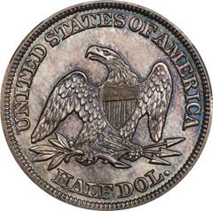 Picture of 1846 LIBERTY SEATED 50C, MEDIUM DATE MS65 