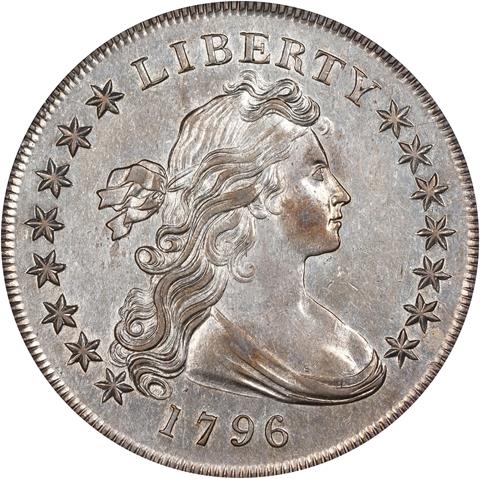 1796 DRAPED BUST $1