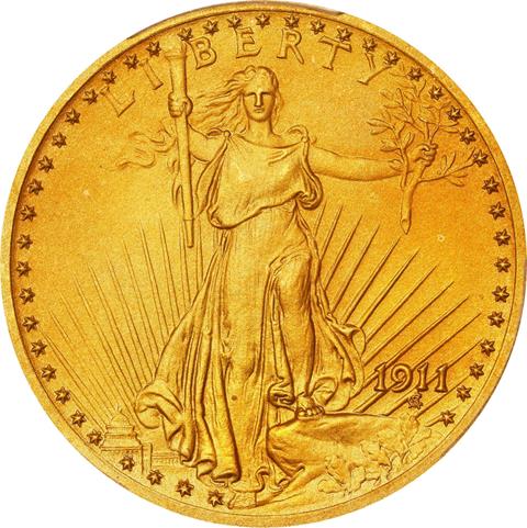 1911 ST. GAUDENS $20