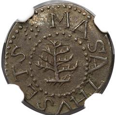 Picture of 1652 PINE TREE 3PENCE MS64 