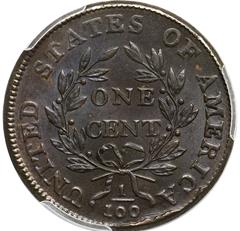 Picture of 1800/79 DRAPED BUST 1C MS64 Brown