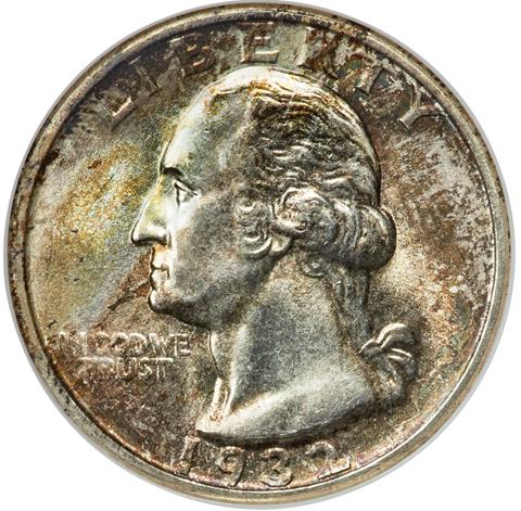 Picture of 1932-S WASHINGTON 25C MS66  Picture of 1932-S WASHINGTON 25C MS66