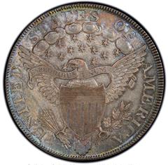 Picture of 1800 DRAPED BUST $1, 12 ARROWS MS62 