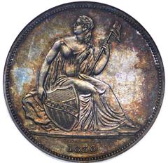 Picture of 1836 S$1 J-58 RESTRIKE PR64 