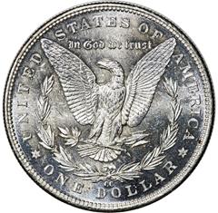 Picture of 1889-CC MORGAN S$1 MS63+ Proof Like