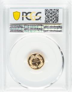 Picture of 1880 GOLD G$1, TYPE 3 PR66+ Deep Cameo