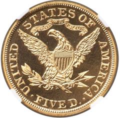 Picture of 1895 LIBERTY $5 PR66+ 