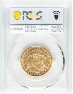 Picture of 1876-CC LIBERTY HEAD $10 AU55 