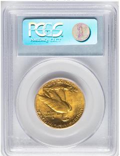 Picture of 1907 INDIAN $10, WIRE EDGE MS65 