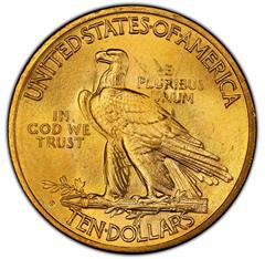 Picture of 1930-S INDIAN $10 MS65+ 