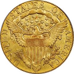 Picture of 1804 DRAPED BUST $10, CROSS 4 MS62 