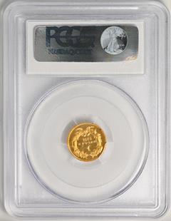 Picture of 1874 GOLD G$1, TYPE 3 PR65+ Deep Cameo