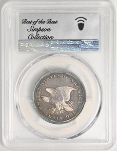 Picture of 1838 50C J-80 RESTRIKE PR65 