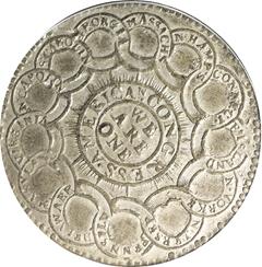 Picture of 1776 CONTINENTAL CURRENCY $1, CURENCY, PEWTER MS62 