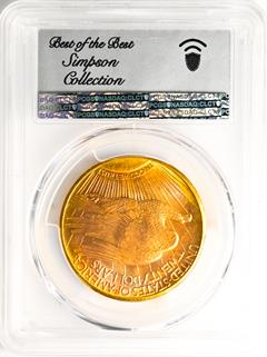Picture of 1925-D ST. GAUDENS $20 MS65 