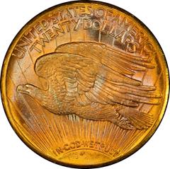 Picture of 1925-D ST. GAUDENS $20 MS65 