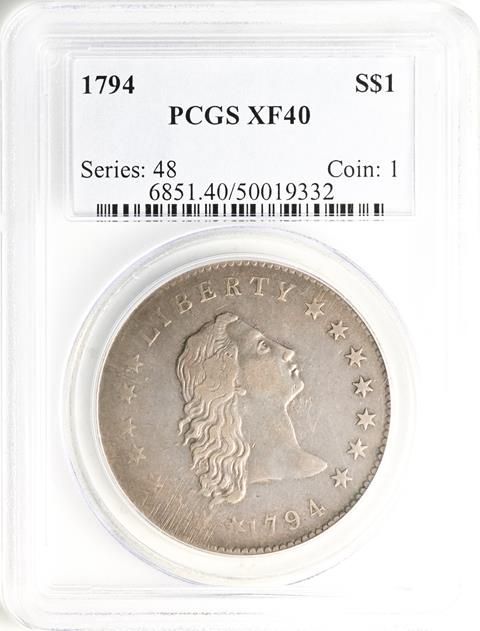 Picture of 1794 FLOWING HAIR $1 XF40 
