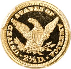 Picture of 1897 LIBERTY HEAD $2.5 PR68 Deep Cameo