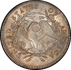 Picture of 1795 FLOWING HAIR $1, 3 LEAVES MS61 