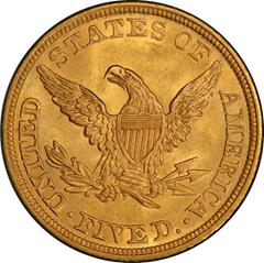 Picture of 1843 LIBERTY $5 MS64 