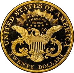 Picture of 1900 LIBERTY HEAD $20 PR67+ Deep Cameo