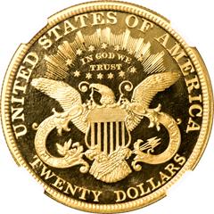 Picture of 1895 LIBERTY HEAD $20 PR67 Deep Cameo