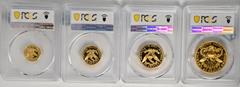 Picture of 1900 PROOF GOLD SET PRRA Deep Cameo