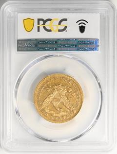 Picture of 1869 LIBERTY HEAD $10 AU55 