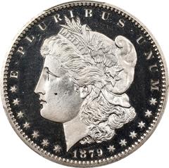 Picture of 1879 MORGAN 50C JUDD-1601, JUDD-1601 PR66 Deep Cameo