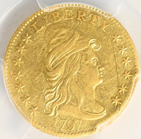 Picture of 1797 DRAPED BUST $2.5 AU55 