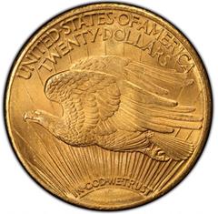 Picture of 1924-S ST. GAUDENS $20 MS65 