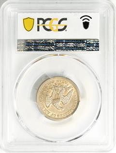 Picture of 1861-S LIBERTY SEATED 25C, NO MOTTO AU58 