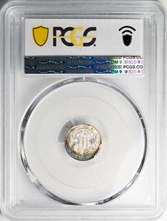 Picture of 1865 SILVER 3CS MS67+ 