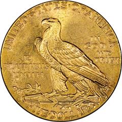 Picture of 1910-S INDIAN HEAD $5 MS65 