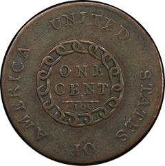 Picture of 1793 CHAIN 1C, PERIODS XF40 Brown