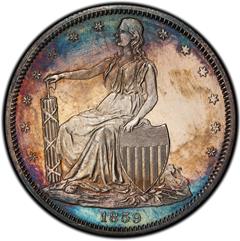 Picture of 1859 PAQUET 50C, J-249 PR63 