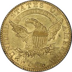Picture of 1826 CAPPED BUST $5 MS61 