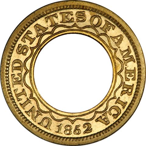 Picture of 1852 GOLD $1 J-145 THIN PR66+ 