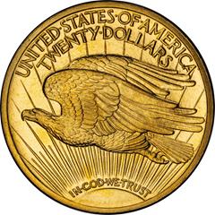 Picture of 1910 ST. GAUDENS $20 PR66 