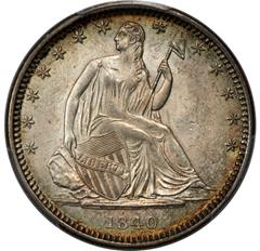 Picture of 1840-O LIBERTY SEATED 50C, NO MOTTO MS64 